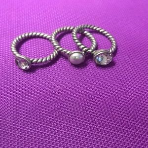 💍Set of stackable rings 💍